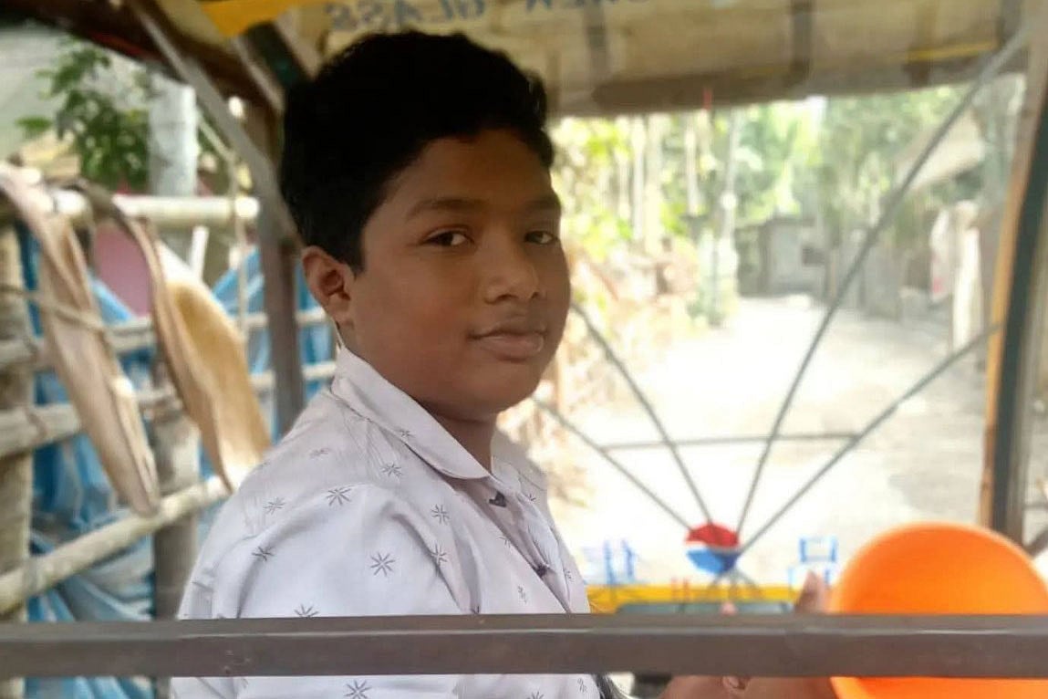 A bloody body of a teenage auto-rickshaw driver was found after demanding a ransom of Rs