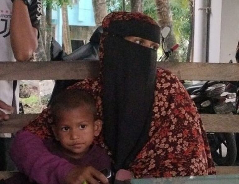 A reckless truck ran over an eight-year-old son in front of his mother’s eyes