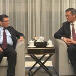 The foreign minister began a three-day official visit to China