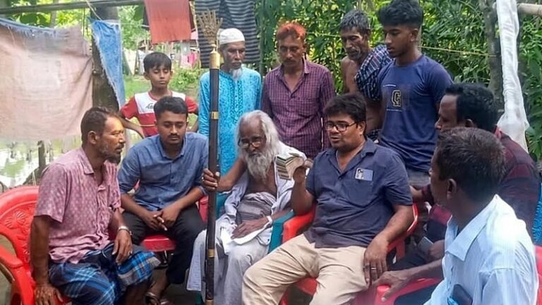 Hatyar Chayed Ahmed returned home after 54 years of disappearance