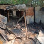 Miscreants set fire to Bagmara again, tea shops are destitute