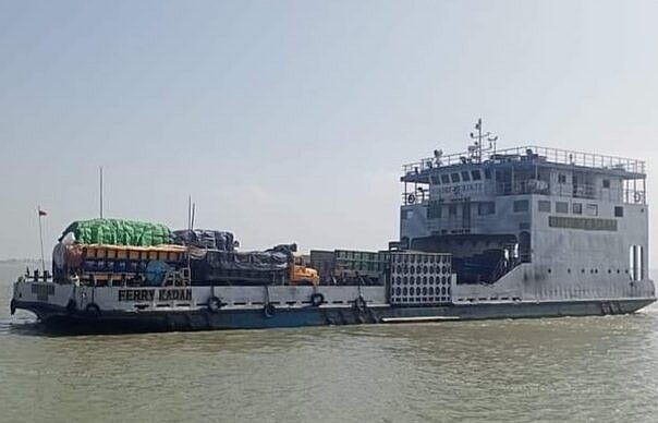 Chilmari-Roumari Ferry Services Resume After Six Months Following Brahmaputra Water Rise