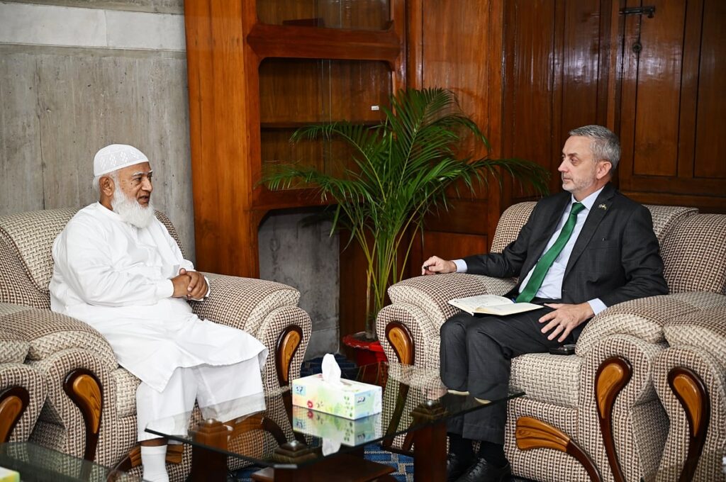 EU ambassador meeting with opposition leader Shafiqur Rahman