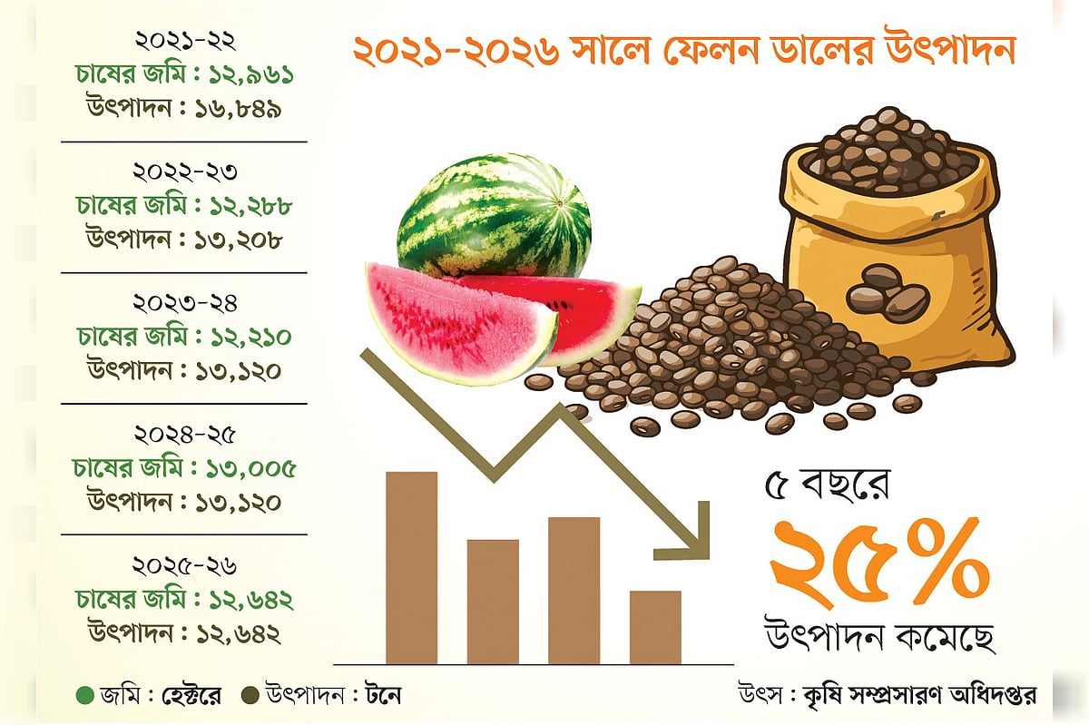 Pulse Production Reaches Historic Low in Chittagong as Climate Risks and Profit Motives Push Farmers Away