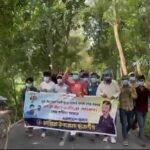 Banned Awami League and Chhatra League Hold Sudden Processions in Shariatpur’s Jazira