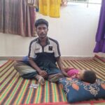 Son in ICU, father waiting on floor to admit daughter