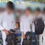 9 students on the roof of the train by skipping classes, what the police did