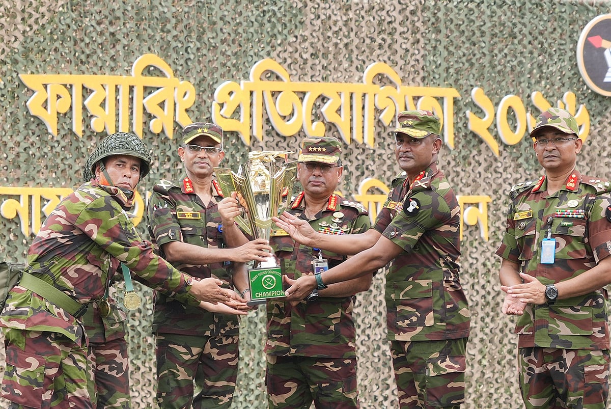 The finale of the Army Shooting Competition was held