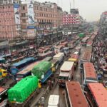Eid Yatra: Traffic congestion on two highways, rain has increased suffering