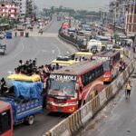 In Gazipur, two highways are running at a standstill, suffering has increased due to rain