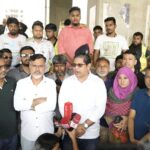 Traders seek shelter from rain with cattle under metro station, state minister says