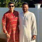 Zayed Khan and Shakib Al Hasan extend Eid greetings from the United States