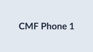 CMF Phone 1