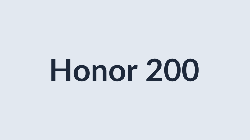 Honor 200
