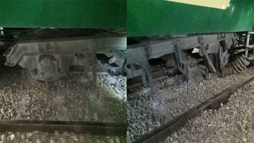 পাটুকিতে মুসা পাক এক্সপ্রেসের দুটি বগি লাইনচ্যুত, বড় ধরনের দুর্ঘটনা থেকে রক্ষা