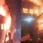 সাদিকাবাদে হাজারি এক্সপ্রেসে অগ্নিকাণ্ড, যাত্রীরা অক্ষত