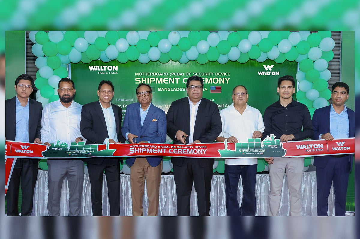 যুক্তরাষ্ট্রে ওয়ালটনের তৈরি মাদারবোর্ড রপ্তানি শুরু