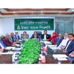 শেয়ারহোল্ডারদের জন্য ৩০ শতাংশ লভ্যাংশ ঘোষণা করল উত্তরা ব্যাংক