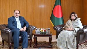 পররাষ্ট্র প্রতিমন্ত্রীর সঙ্গে ইরানের রাষ্ট্রদূতের সৌজন্য সাক্ষাৎ ও দ্বিপাক্ষিক সম্পর্ক উন্নয়নের অঙ্গীকার