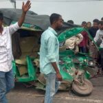 মাধবপুরে ড্রামট্রাকের চাপায় সিএনজিচালিত অটোরিকশার দুই যাত্রী নিহত