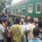 ময়মনসিংহে ট্রেন ও উদ্ধারকারী ট্রেন লাইনচ্যুত, পাঁচ ঘণ্টা পর রেল যোগাযোগ স্বাভাবিক