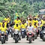 ধনবাড়ীতে ব্রাজিল ভক্তদের বর্ণাঢ্য মোটরসাইকেল শোভাযাত্রা