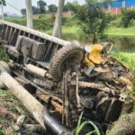 সোনারগাঁয়ে নিয়ন্ত্রণ হারিয়ে কাভার্ডভ্যান উল্টে চালক নিহত