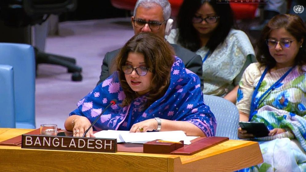 মানবিক সহায়তা ও শান্তি প্রক্রিয়ায় নারীর অংশগ্রহণ বাড়ানোর আহ্বান বাংলাদেশের