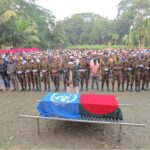 দক্ষিণ সুদান মিশনে প্রাণ হারানো সেনা কর্মকর্তা মহিউদ্দিন চপলের দাফন সম্পন্ন