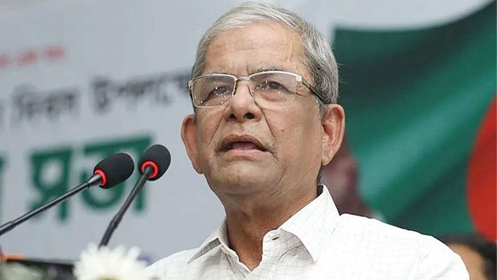 সামাজিক যোগাযোগমাধ্যমে অপপ্রচার সুস্থ রাজনৈতিক পরিবেশকে ক্ষতিগ্রস্ত করছে মির্জা ফখরুল