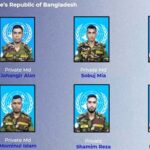 সুদানে দায়িত্ব পালনকালে নিহত ছয় বাংলাদেশি শান্তিরক্ষীকে মরণোত্তর দাগ হ্যামারশোল্ড পদক প্রদান