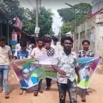 Prohibited Youth League Faction Stages Pro-Hasina Rally in Gazipur