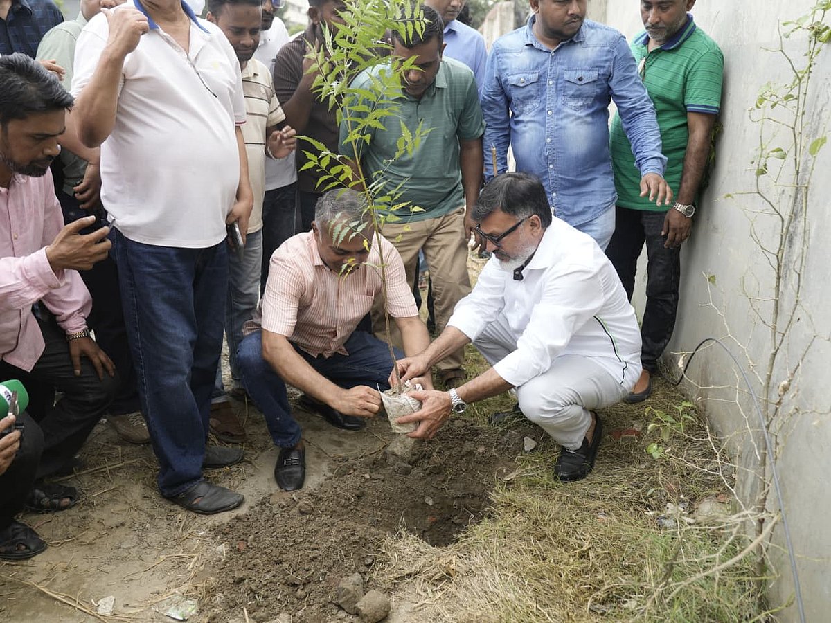 Dhaka Authorities Launch Greening Initiative at Former Eid Cattle Market Site