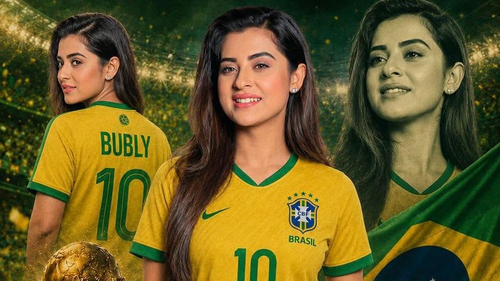 Actress Shabnam Bubly declares support for Brazil ahead of World Cup opener