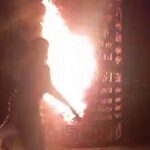 Vandals set fire to Noakhali memorial honoring July uprising victims
