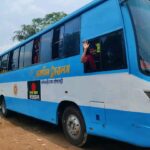 Argentina fan turns passenger bus into mobile tribute to Lionel Messi