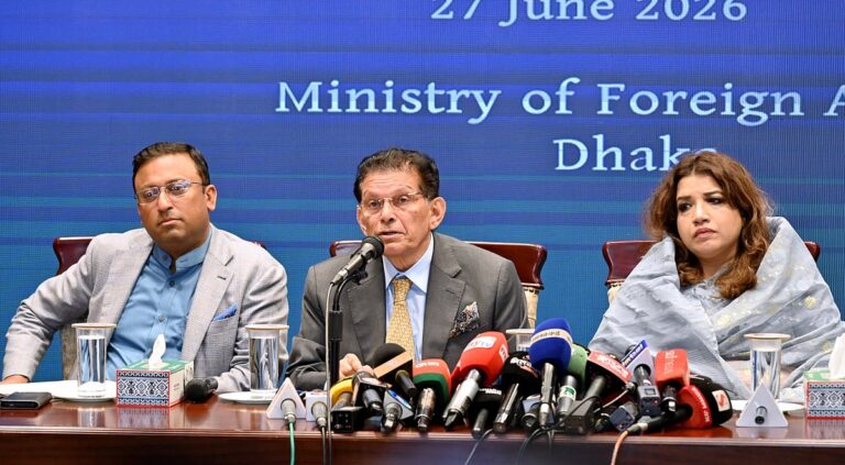 Foreign Minister Dismisses Questions on Financial Gains from Prime Minister’s China Trip as Undignified