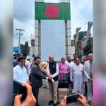 New Indian High Commissioner Dinesh Trivedi arrives in Dhaka via land border