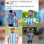 Legal notice issued against Bangladesh man for digitally altering friends photo to depict rival football affiliation