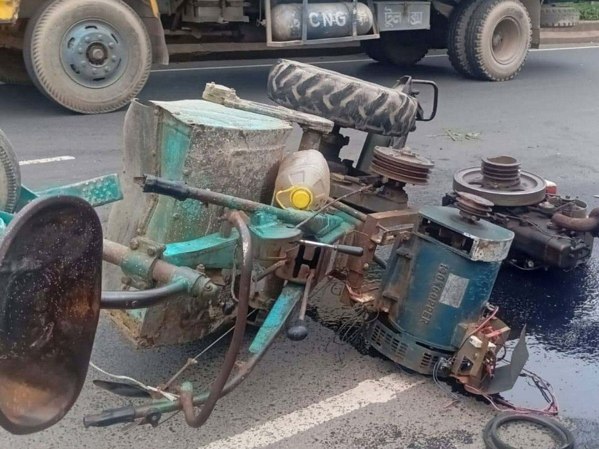 Tractor Driver Killed in Road Accident in Chittagong Mirsarai