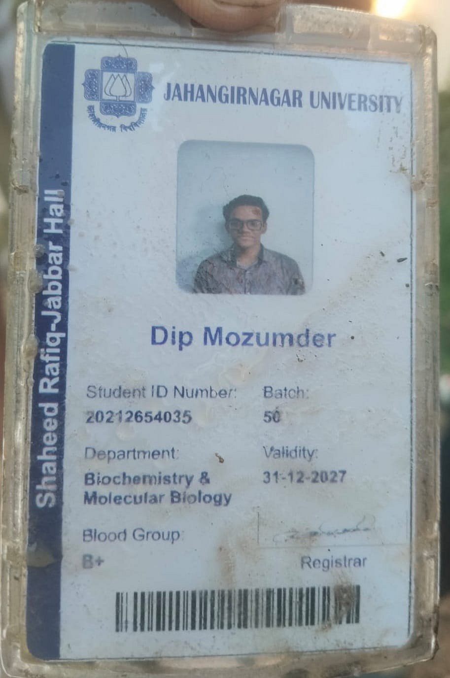 Body of Jahangirnagar University student recovered from Buriganga River near Dhaka