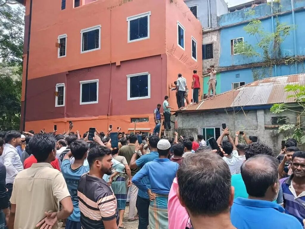Lone Survivor Buries Mother and Three Sisters Following Brutal Lakshmipur Murders
