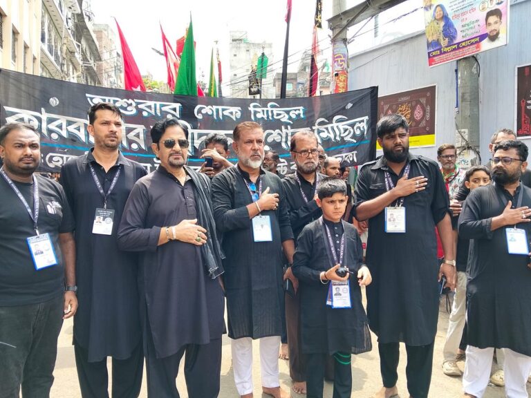 Dhaka Observes Holy Ashura with Traditional Tazias and Mourning Processions