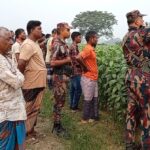 BGB and villagers block attempted push-in of seven individuals at Meherpur border
