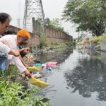 Activists Launch Symbolic Protest Against Pollution of Gazipur’s Loblong River