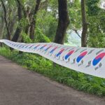 Bangladesh Fan Displays Five-Kilometer South Korea Flag in Tribute to National Team