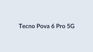 Tecno Pova 6 Pro 5G