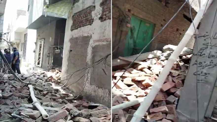 লাহোরে ভবন ধসে শিশু নিহত আহত চার