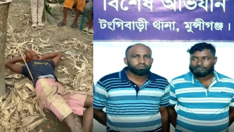 মুন্সীগঞ্জে কিশোরকে গাছে বেঁধে নির্যাতন, আটক ২