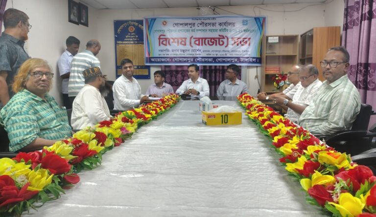 দেশের বিভিন্ন পৌরসভায় আধুনিক ও জনবান্ধব বাজেট ঘোষণা